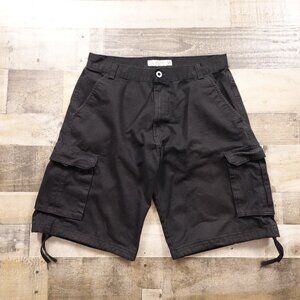 Noiz Premium Jeans Black Cargo‎ Shorts – Men's Size 38